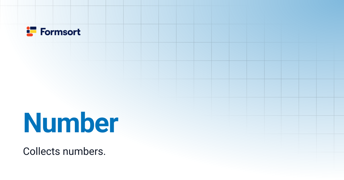 Number | Formsort